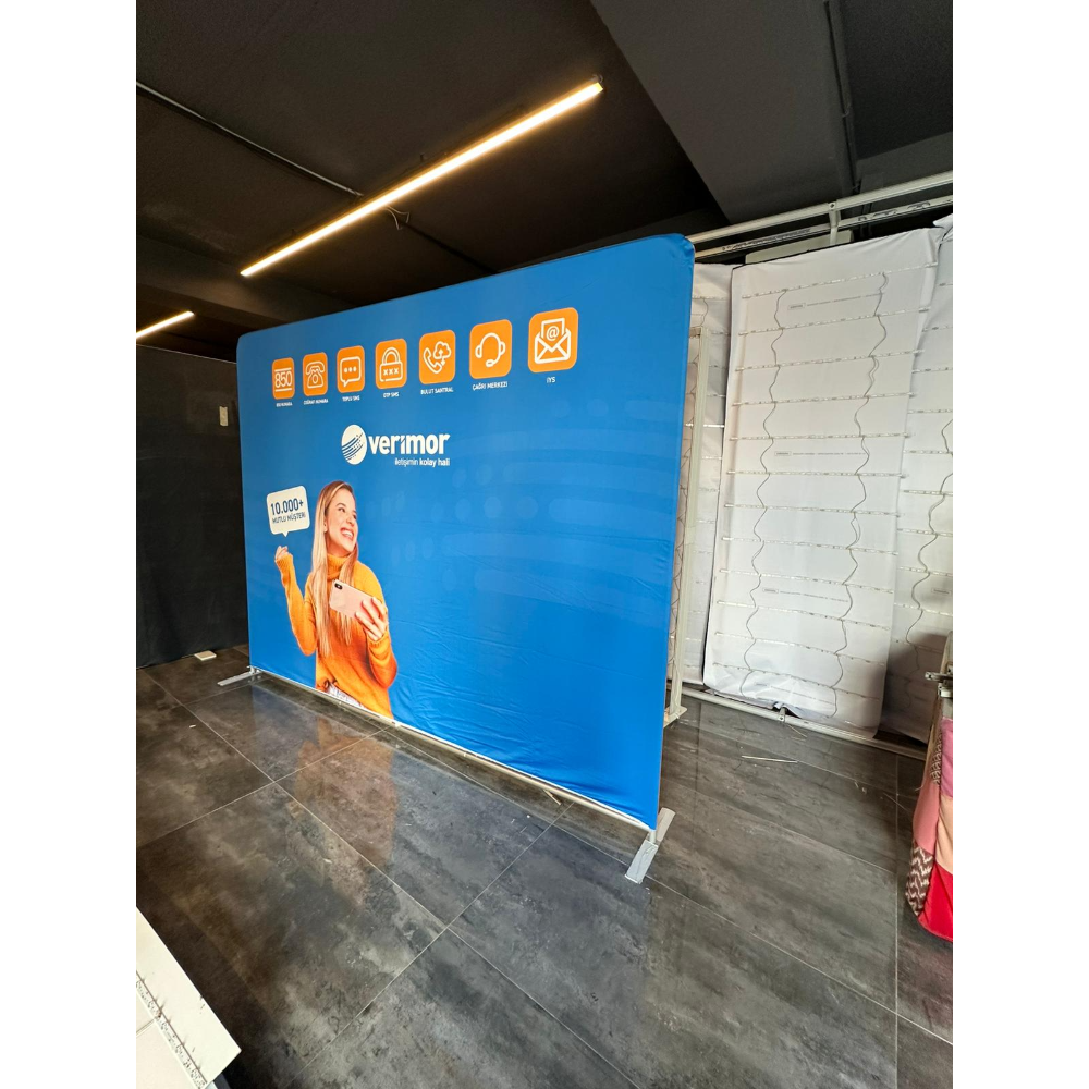 200x300 Düz Kumaş Stand