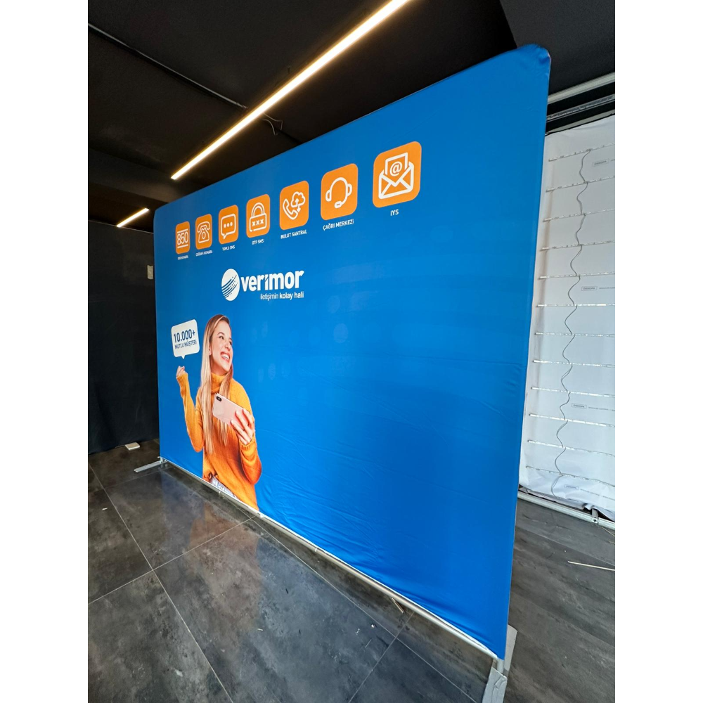 200x300 Düz Kumaş Stand