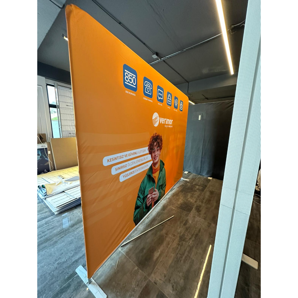 200x300 Düz Kumaş Stand