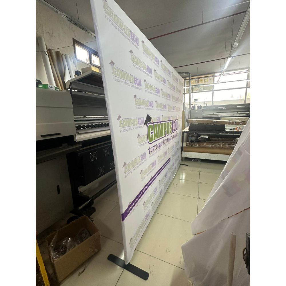 225x400 Düz Kumaş Stand