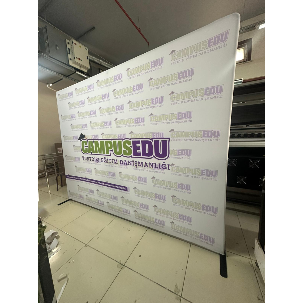 225x400 Düz Kumaş Stand