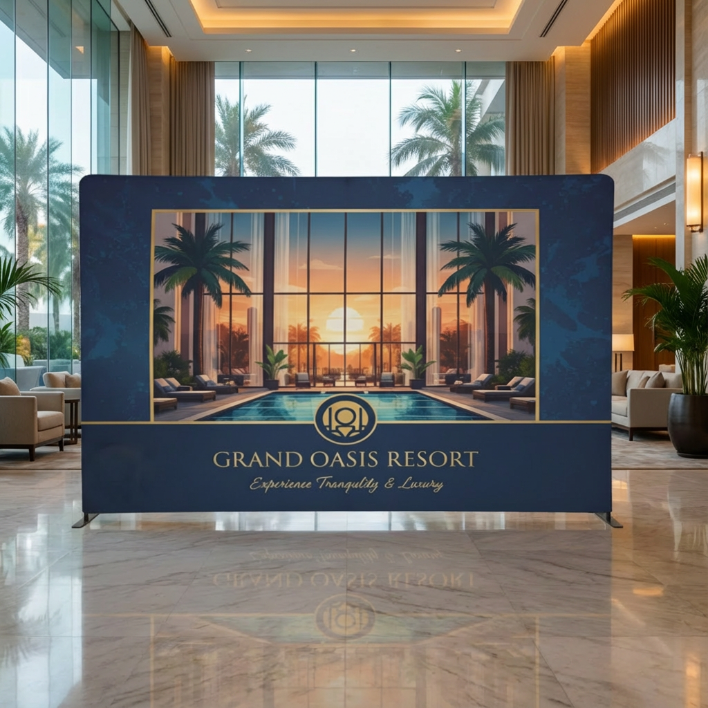 225x400 Düz Kumaş Stand