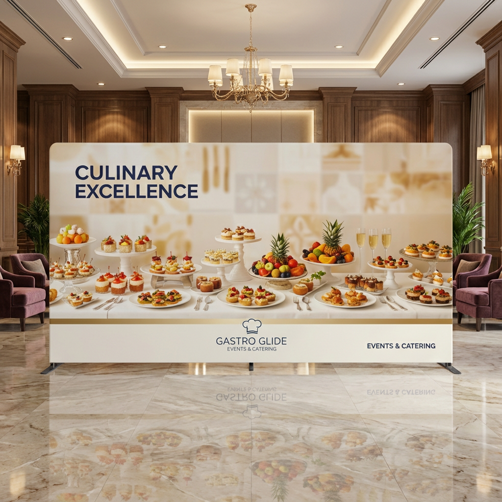 225x500 Düz Kumaş Stand