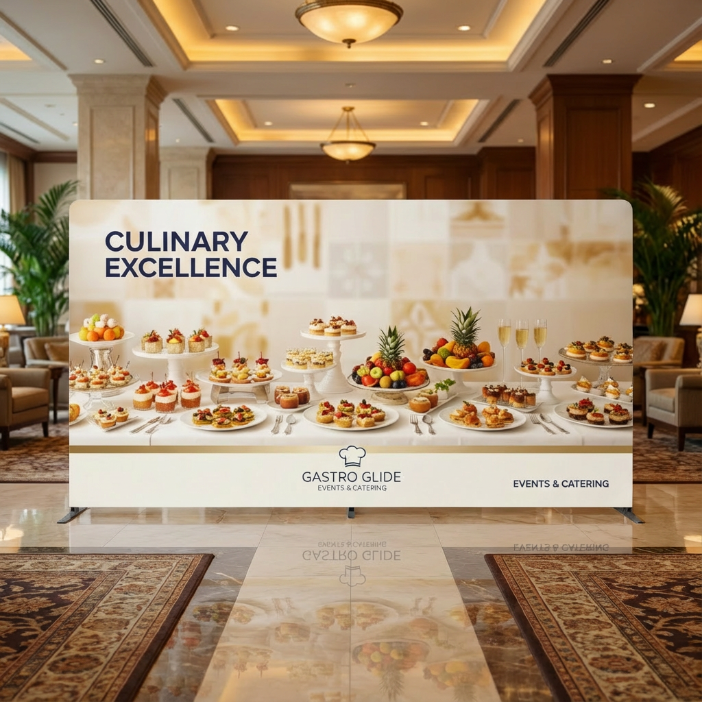 225x500 Düz Kumaş Stand