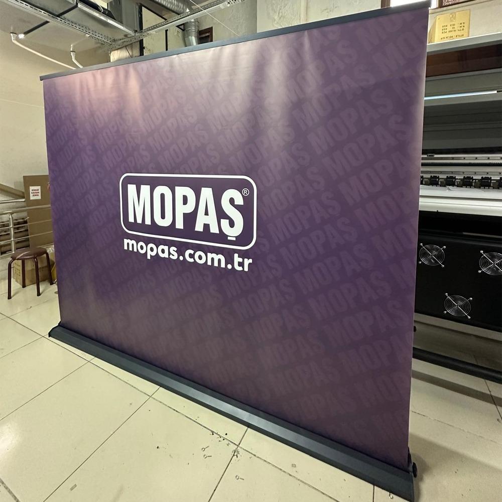 250×200 Cm Lüx Rollup Banner Pro Devrilmez