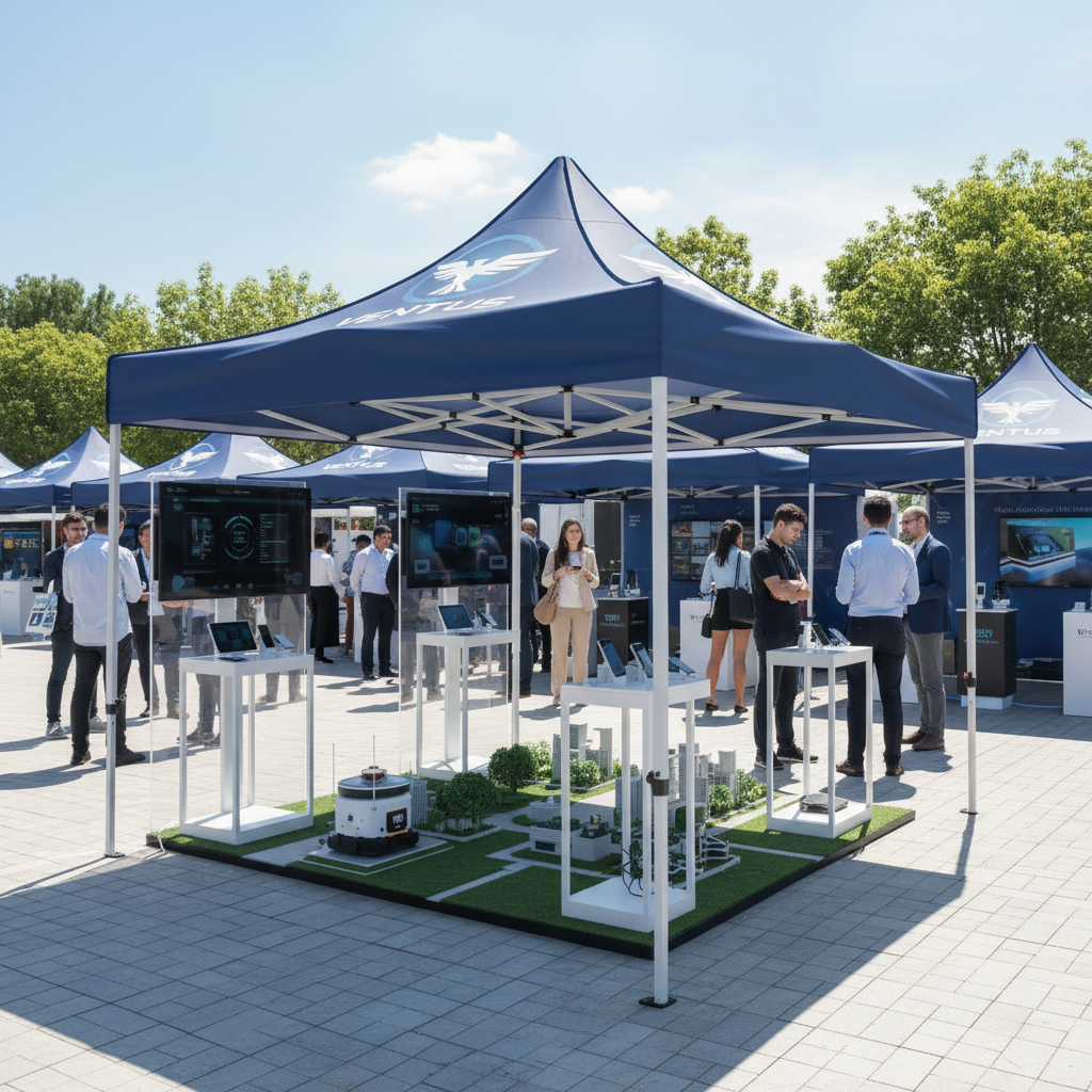 2x2 Baskılı Gazebo Çadır