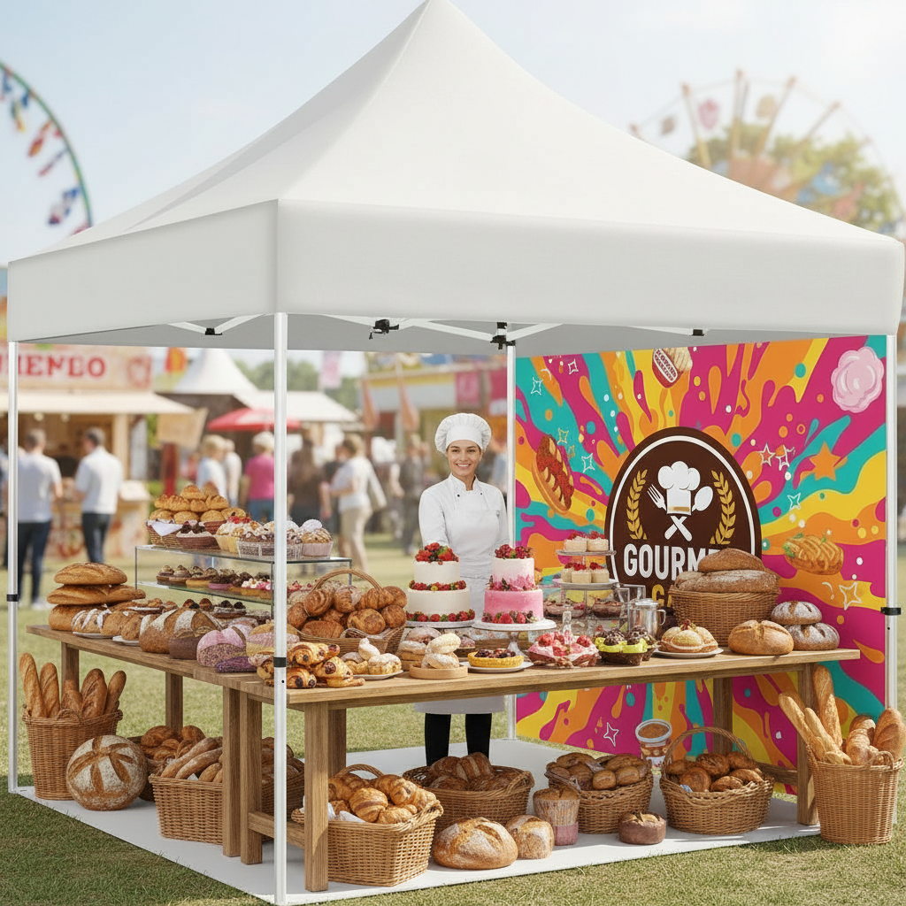 2x2 Gazebo Çadır Yan Duvar