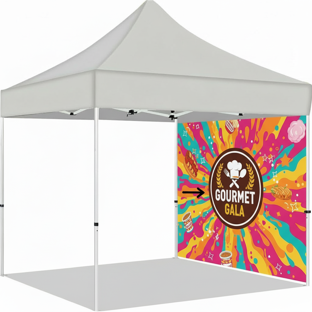 2x2 Gazebo Çadır Yan Duvar