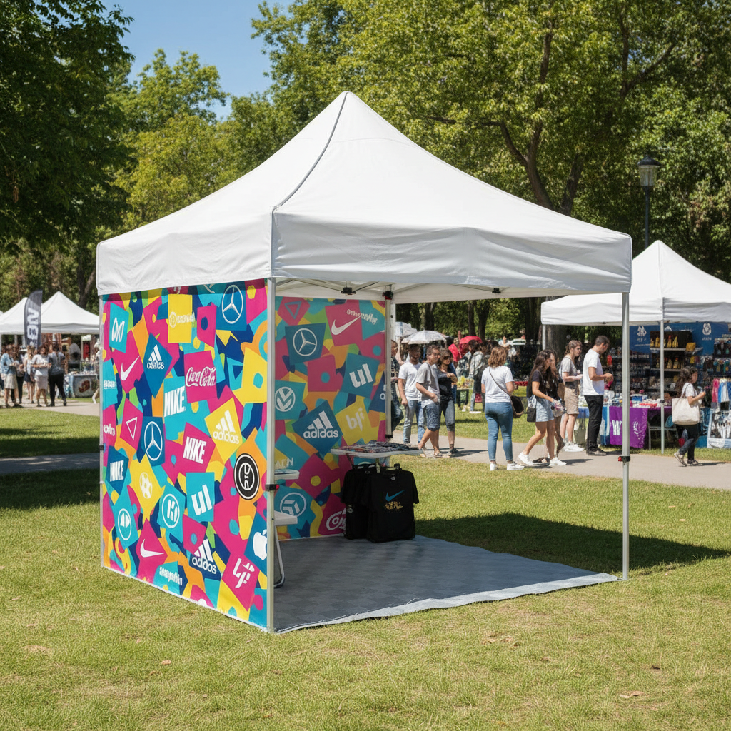 2x2 Gazebo Çadır Yan Duvar