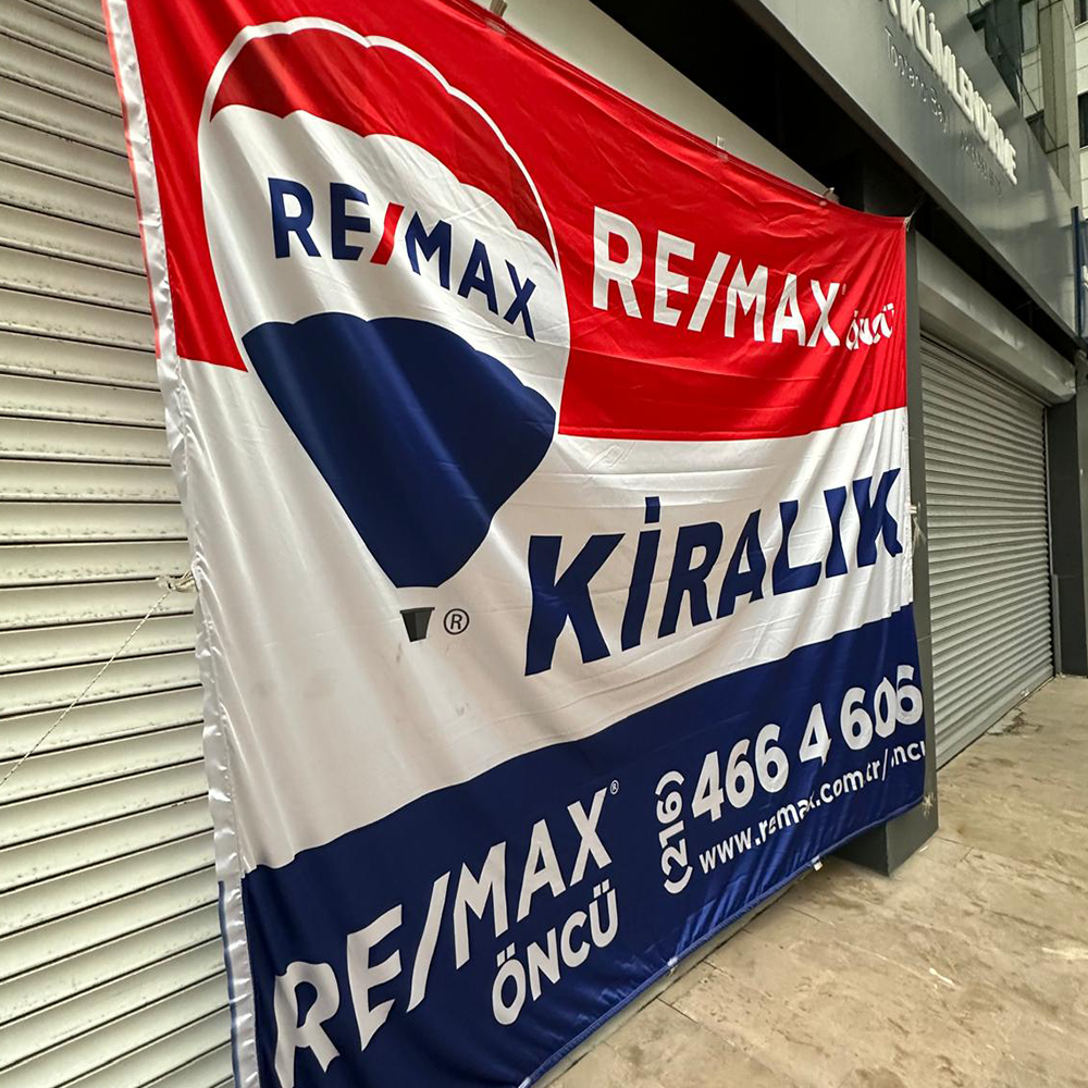 300x500 Cm Saten Afiş