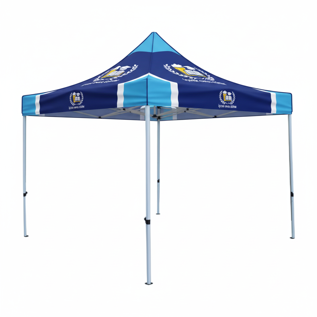 3x3 Baskılı Gazebo Çadır