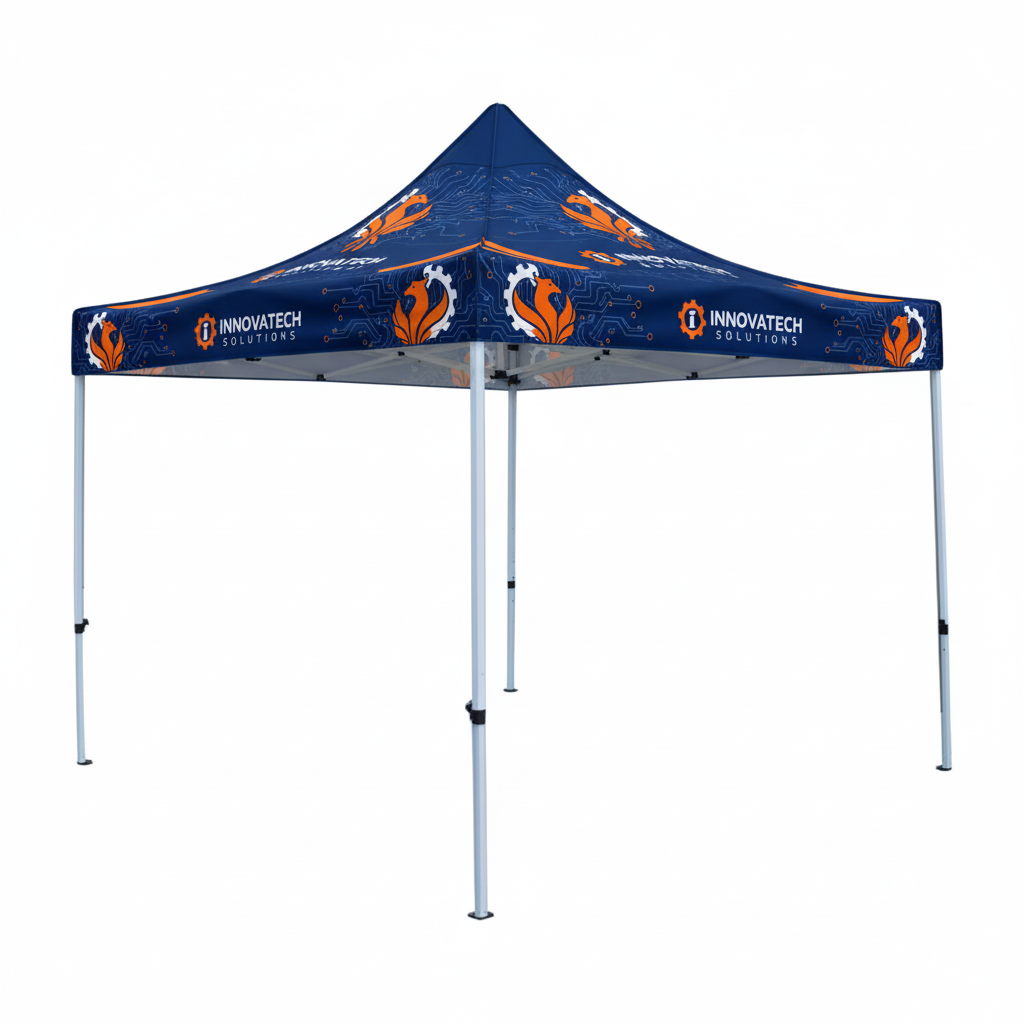 3x3 Baskılı Gazebo Çadır