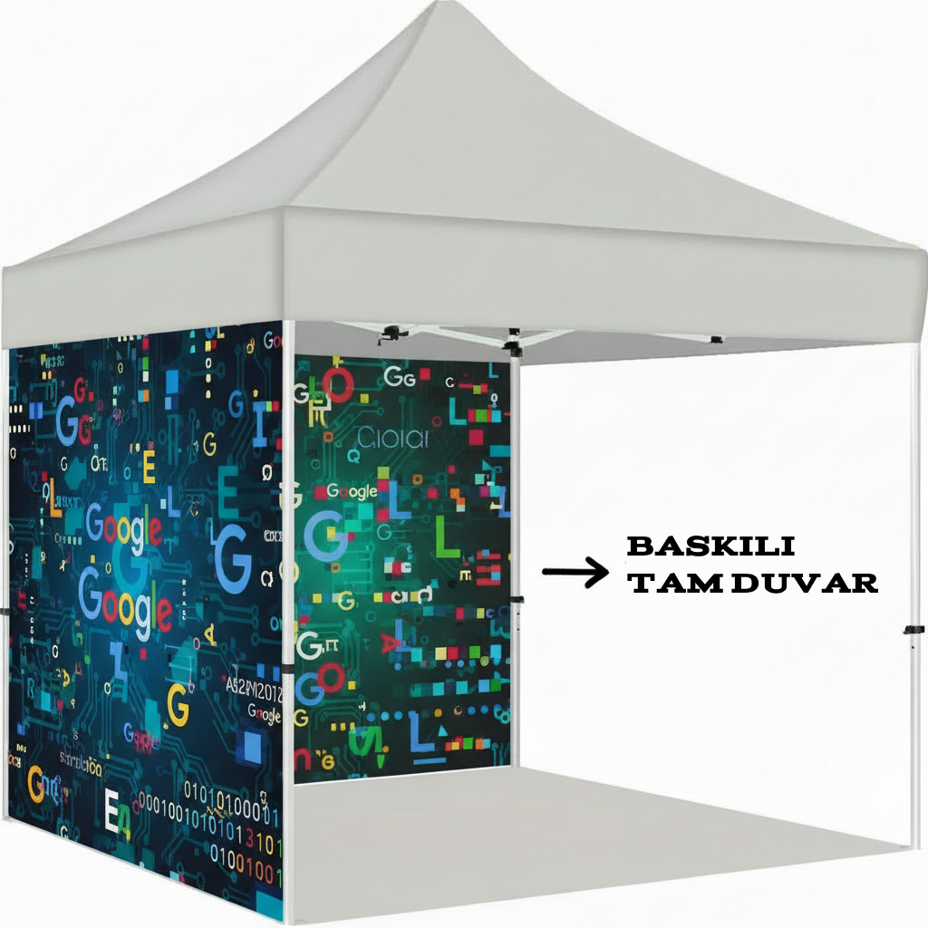 3x3 Gazebo Çadır Yan Duvar