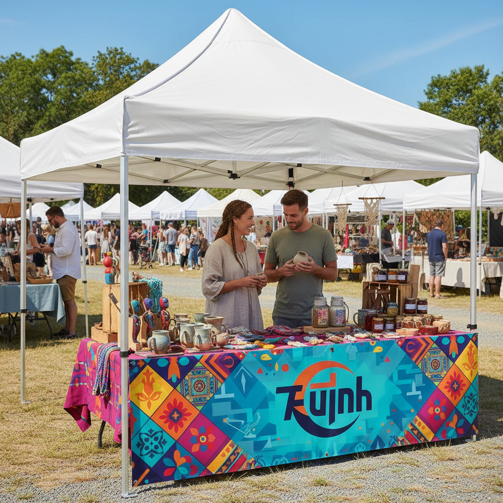 3x3 Gazebo Çadır Yarım Baskı