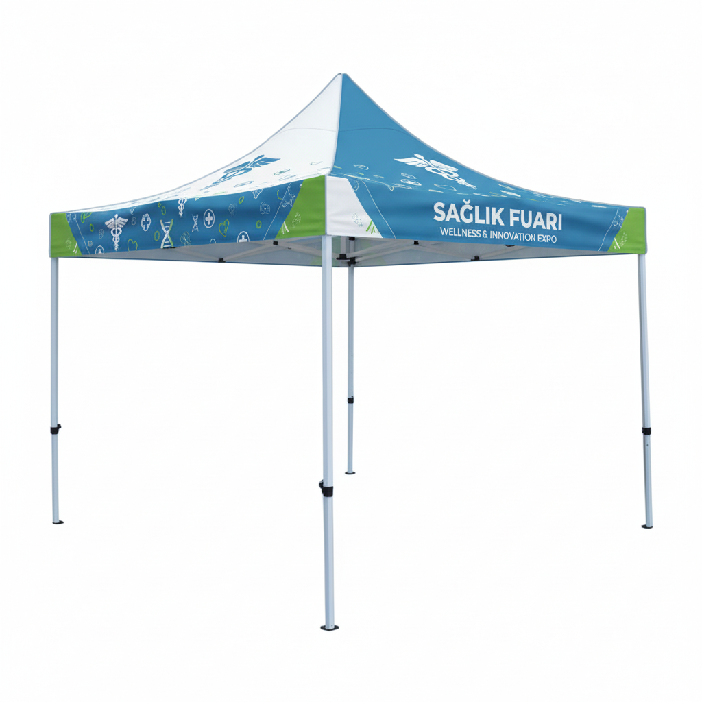 3x4.5 Baskılı Gazebo Çadır