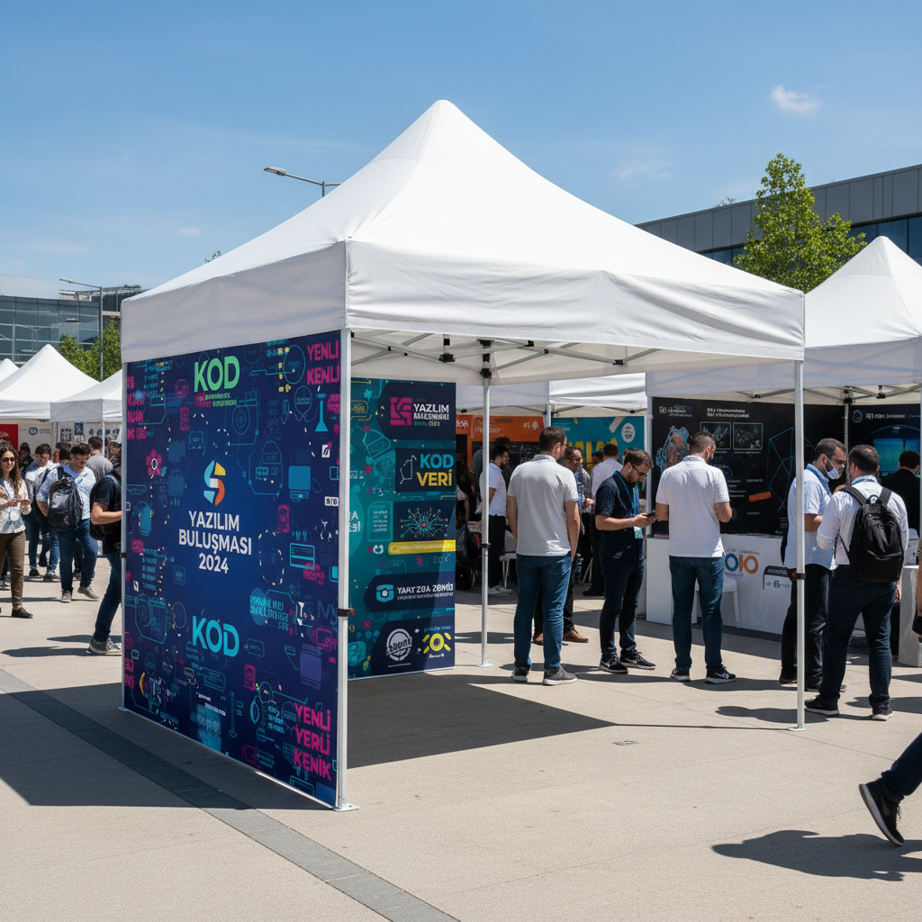 3x4.5 Gazebo Çadır Yan Duvar