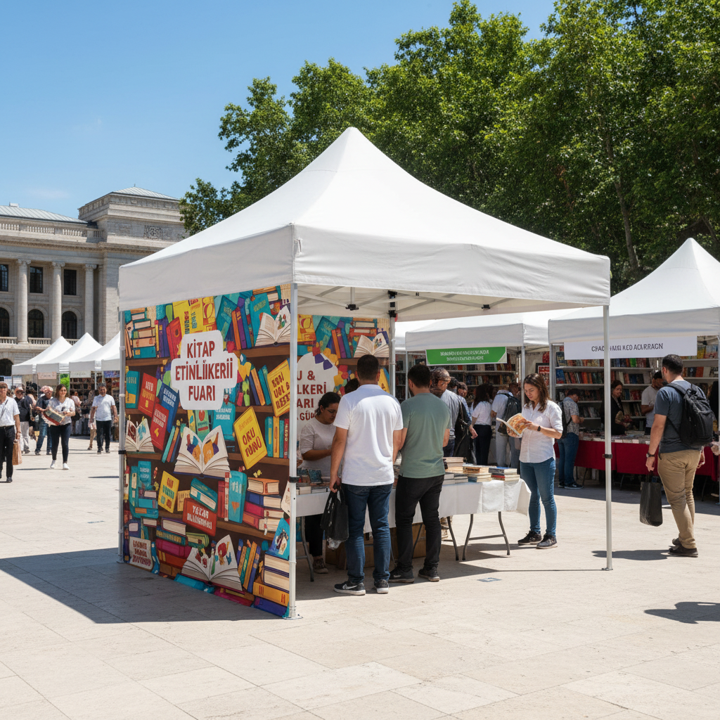 3x4.5 Gazebo Çadır Yan Duvar