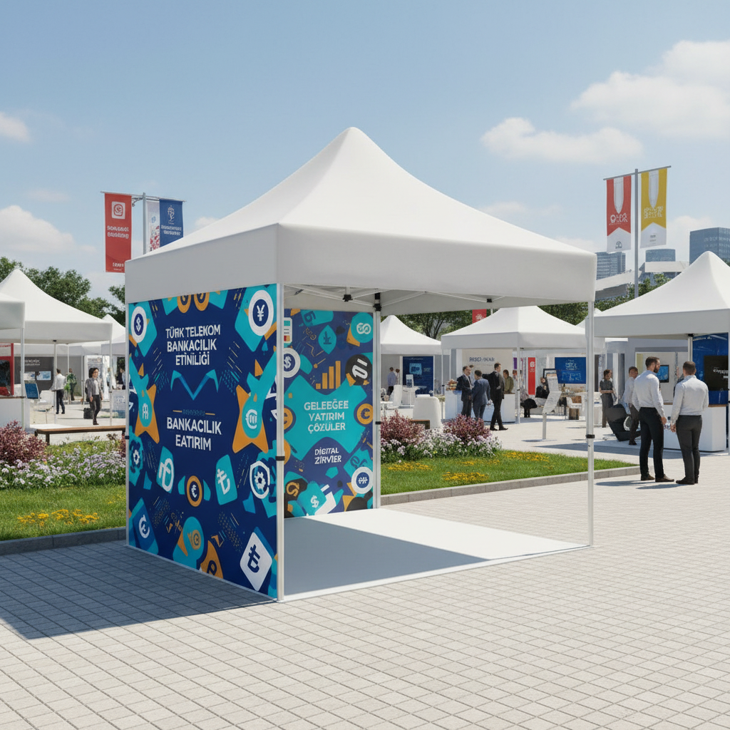 3x4.5 Gazebo Çadır Yan Duvar