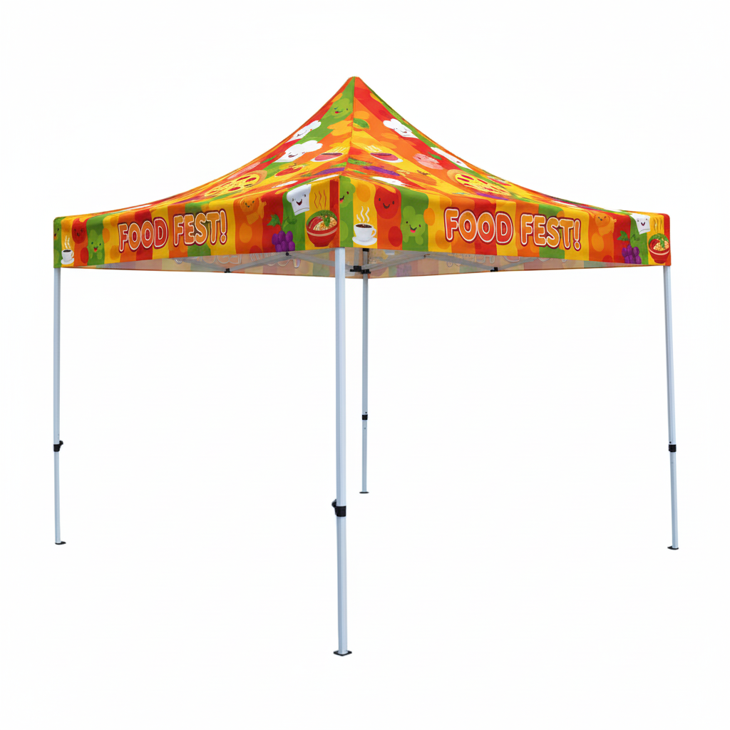 3x6 Baskılı Gazebo Çadır