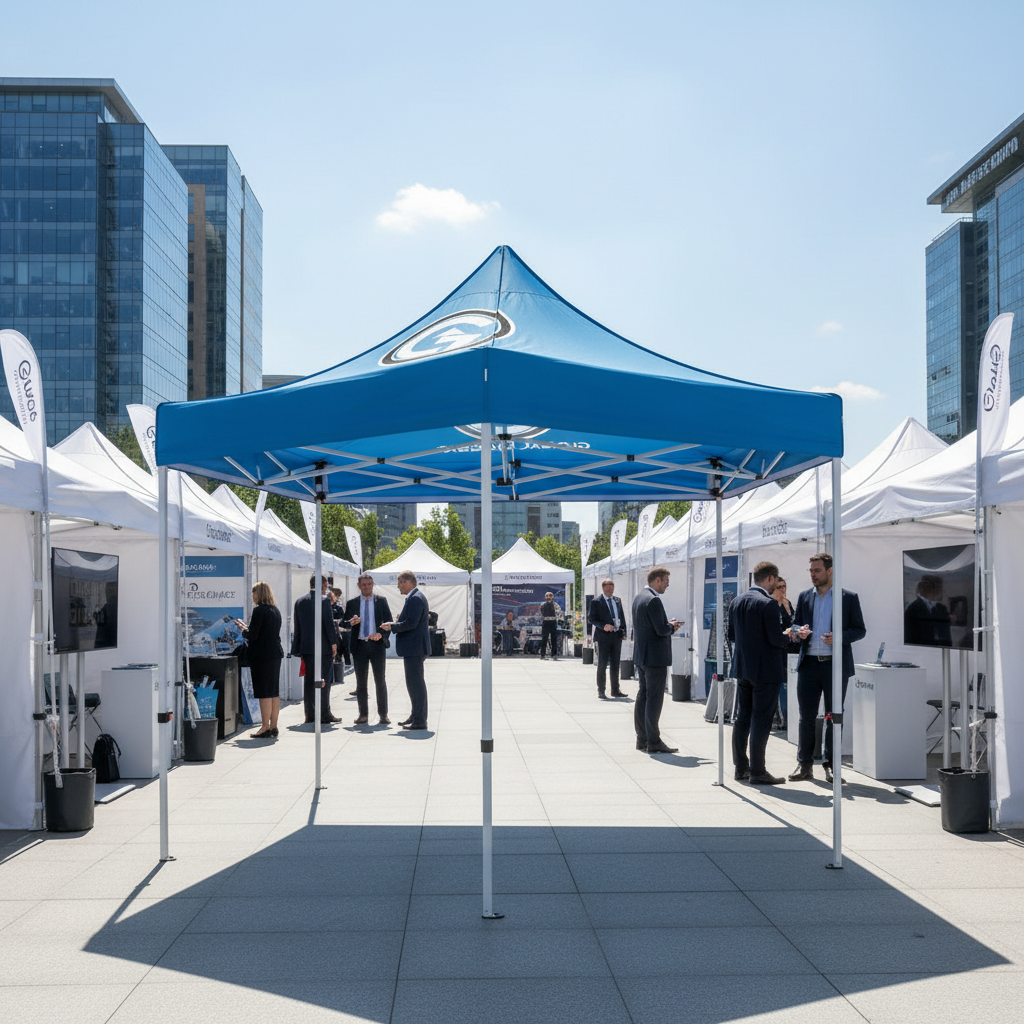 3x6 Baskılı Gazebo Çadır