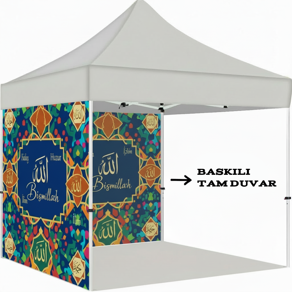 3x6 Gazebo Çadır Yan Duvar