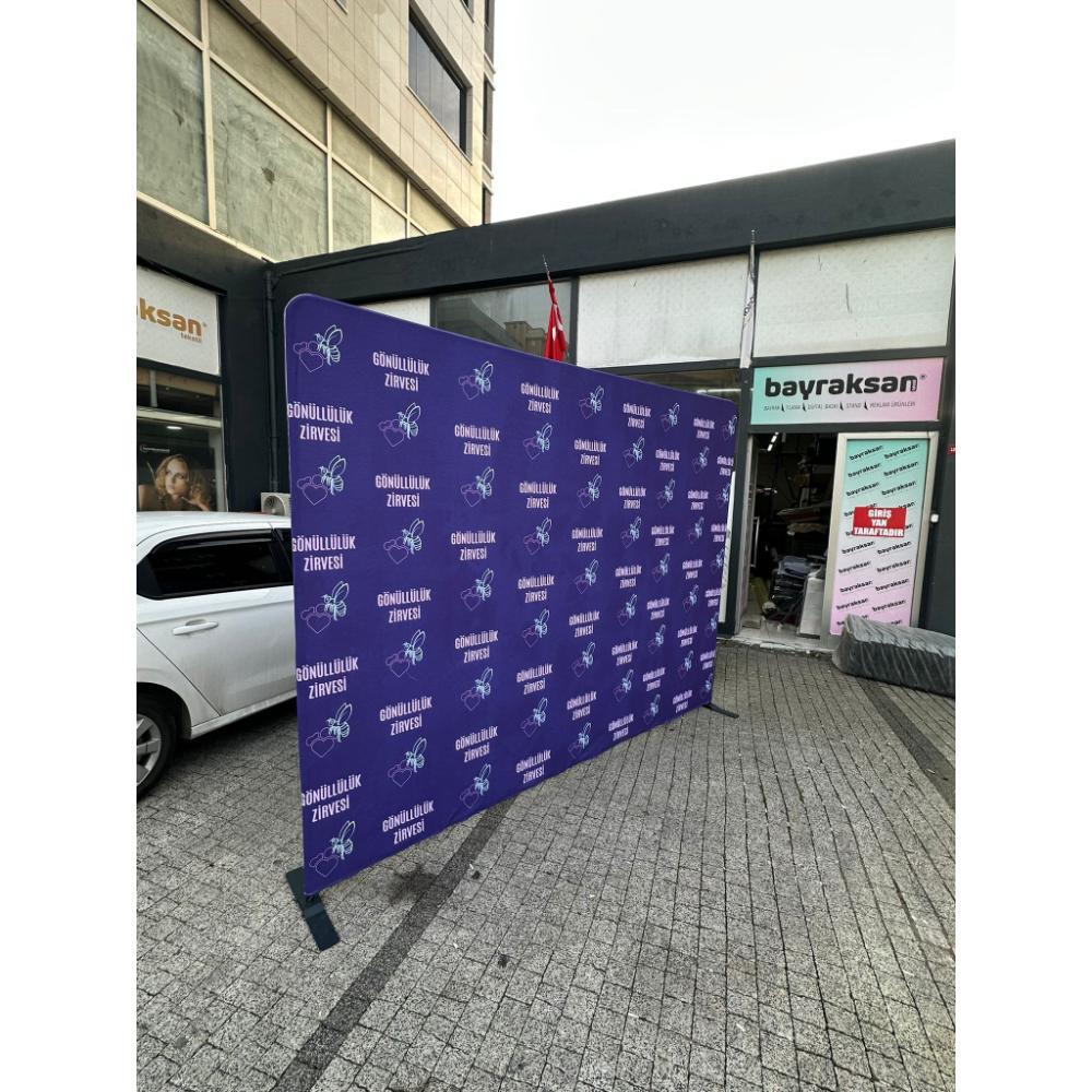 400x230 CM Kumaş Backdrop Stand
