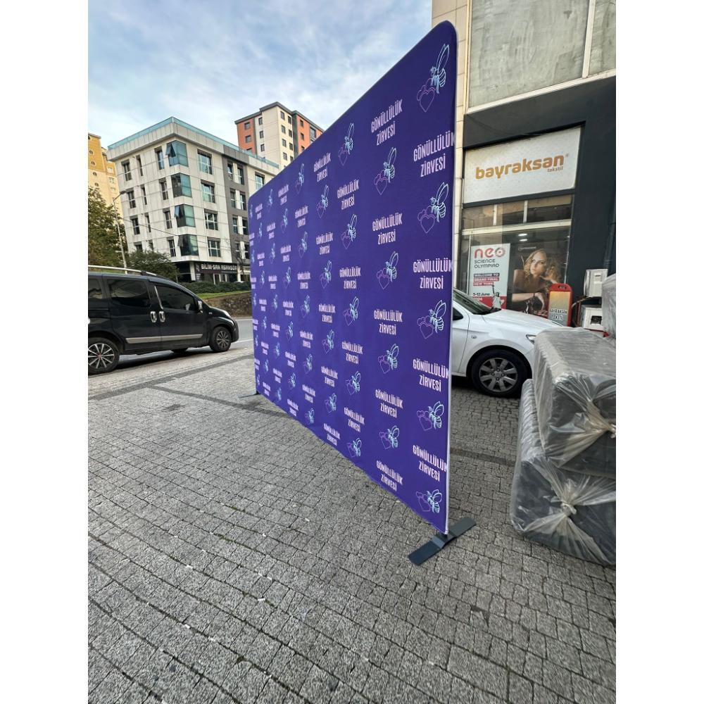 400x230 CM Kumaş Backdrop Stand
