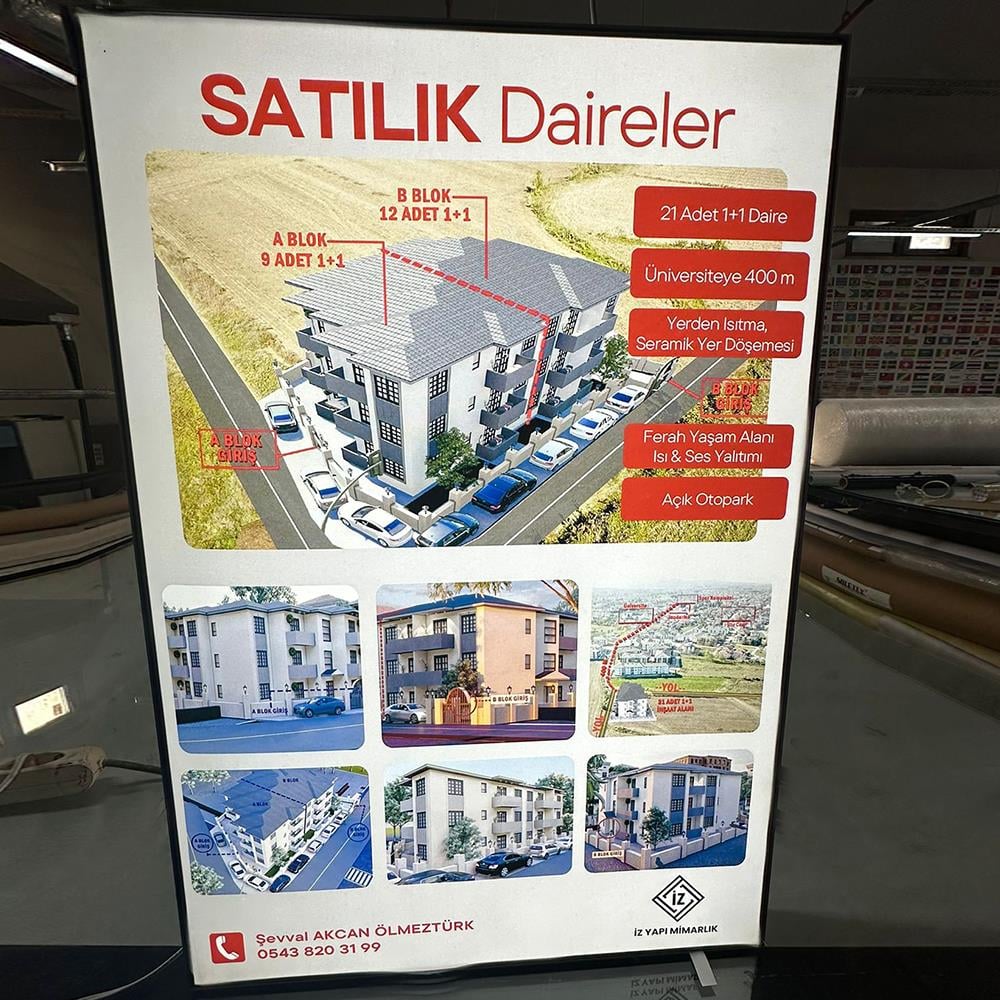 50*50 8 Cm Profilli Lightbox
