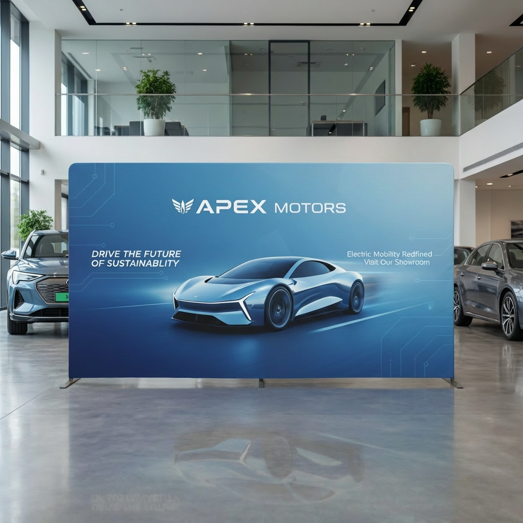 600x230 CM Kumaş Backdrop Stand