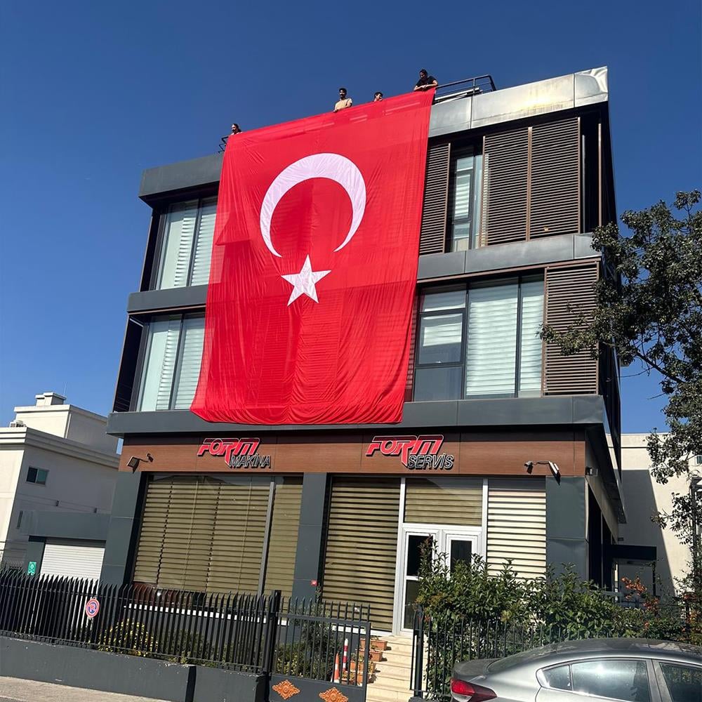 800×1200 Cm Türk Bayrağı