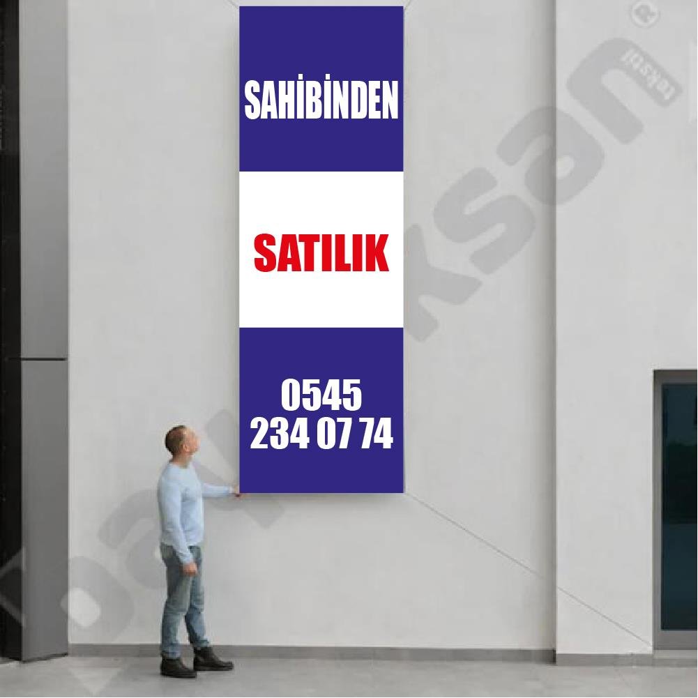 80x300 Cm Sahibinden Afiş