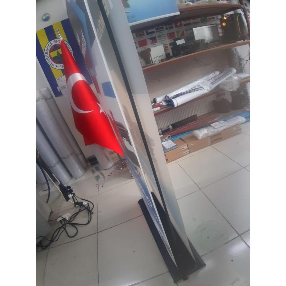 85×200 Cm Çift Taraflı Rollup Banner Pro Model