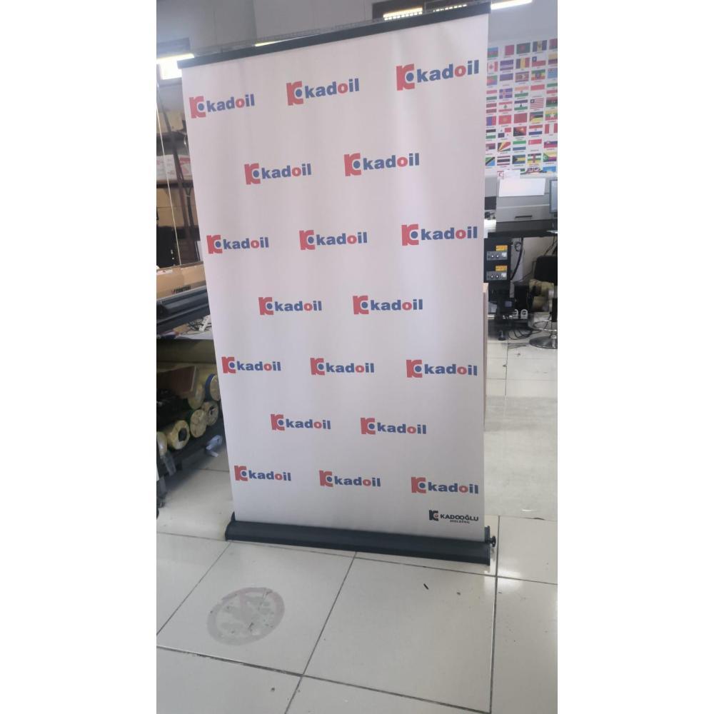 85×200 Cm Çift Taraflı Rollup Banner Pro Model