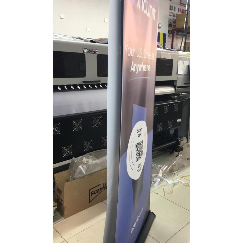 85×200 Cm Çift Taraflı Rollup Banner Pro Model
