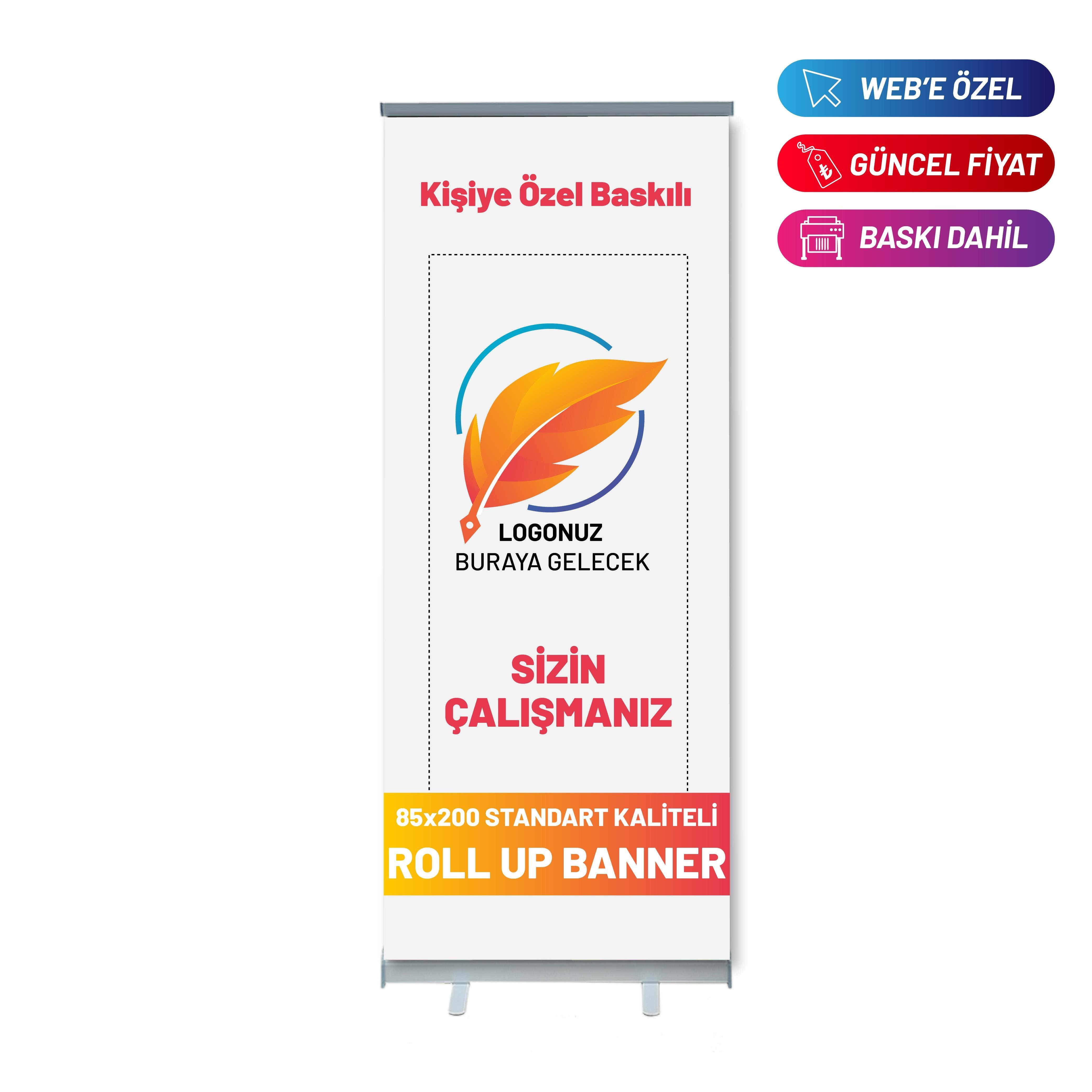 85×200 Cm Kaliteli Rollup Banner