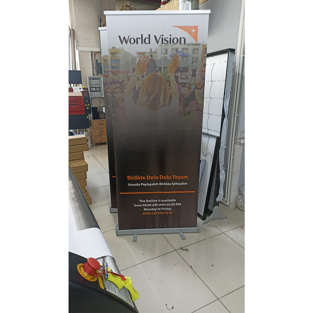 85×200 Cm Kaliteli Rollup Banner