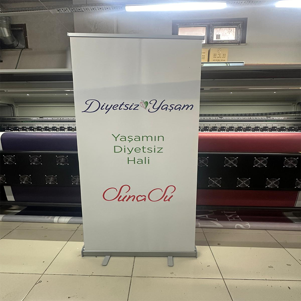 85×200 Cm Kaliteli Rollup Banner