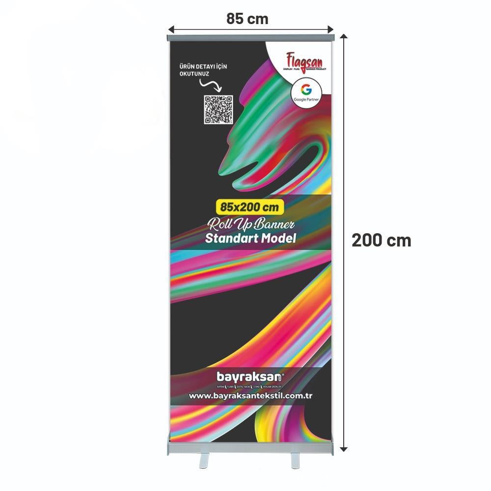 85×200 Cm Kaliteli Rollup Banner