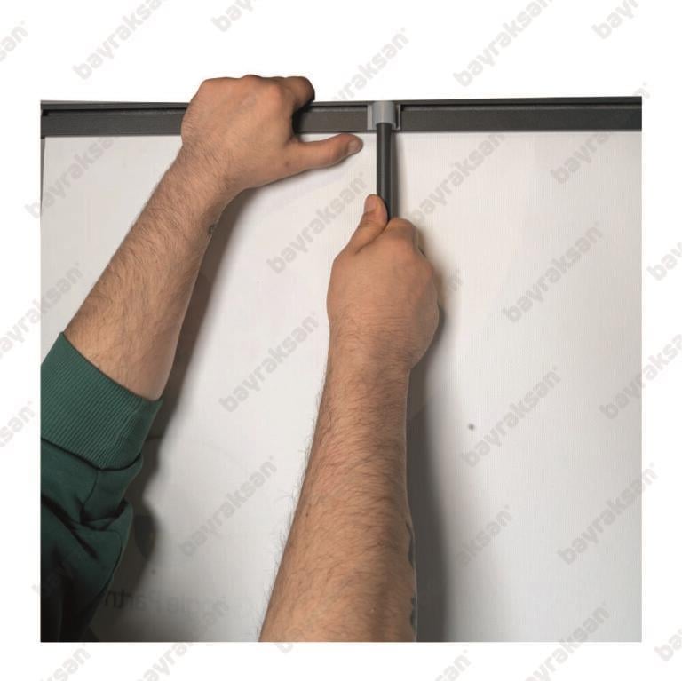 85×200 Cm Lüx Rollup Banner Pro Devrilmez Small Model