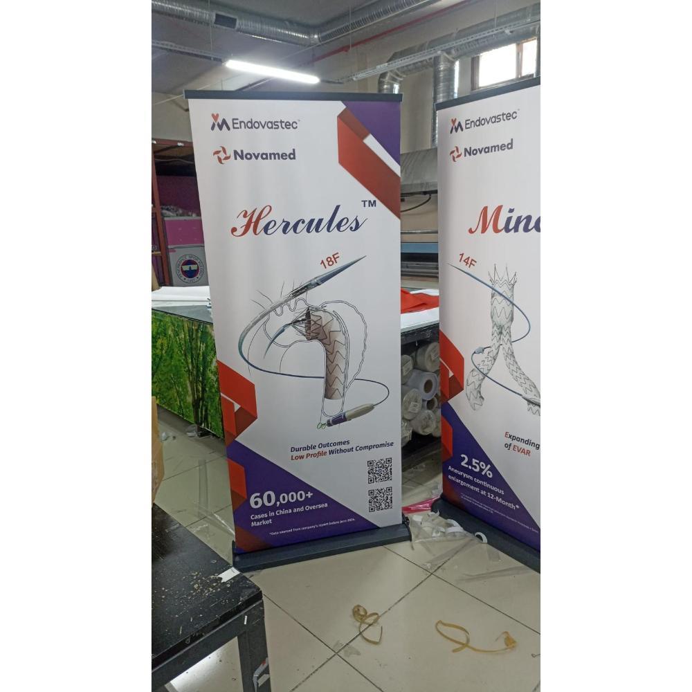 85×200 Cm Lüx Rollup Banner Pro Devrilmez Small Model