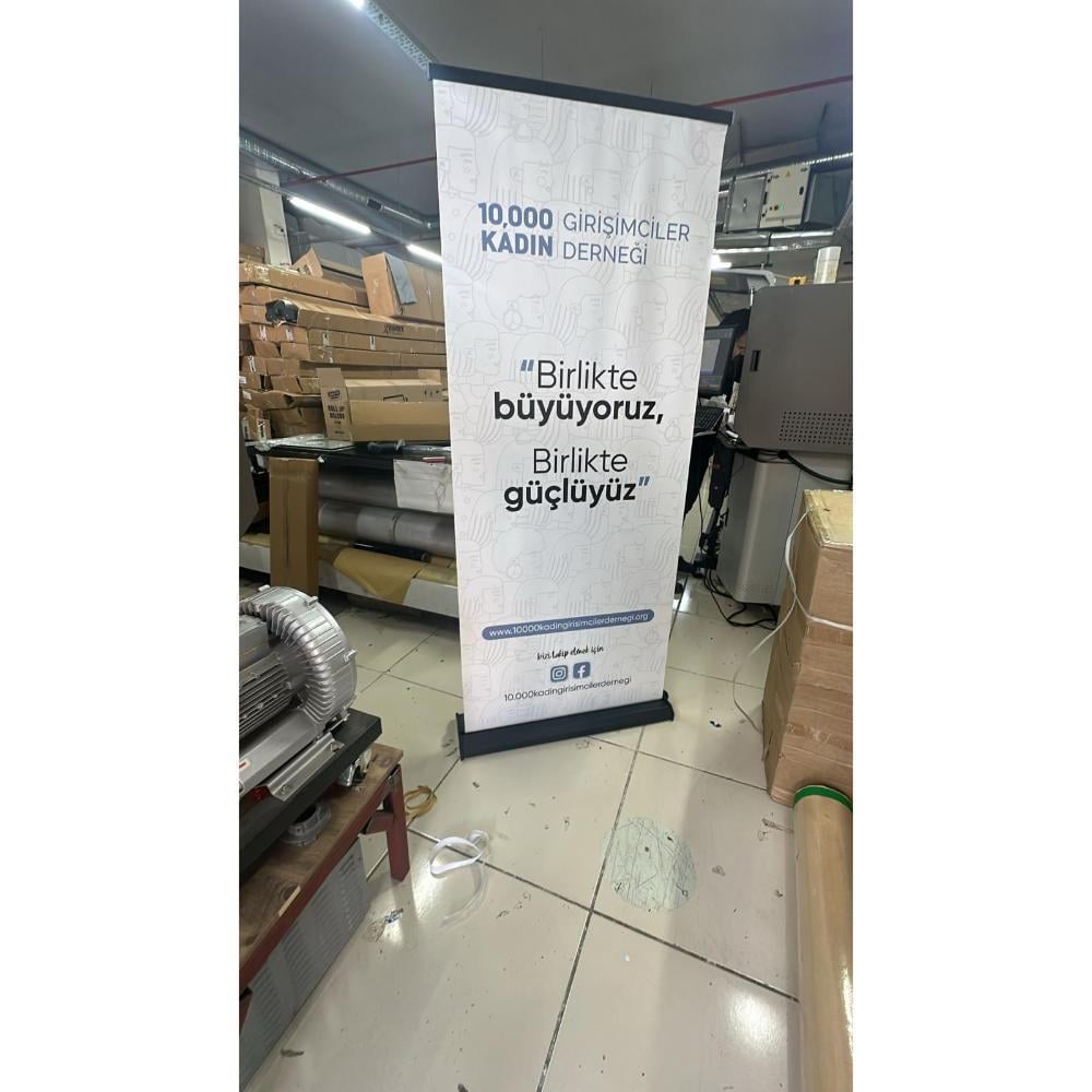 85×200 Cm Lüx Rollup Banner Pro Devrilmez Small Model