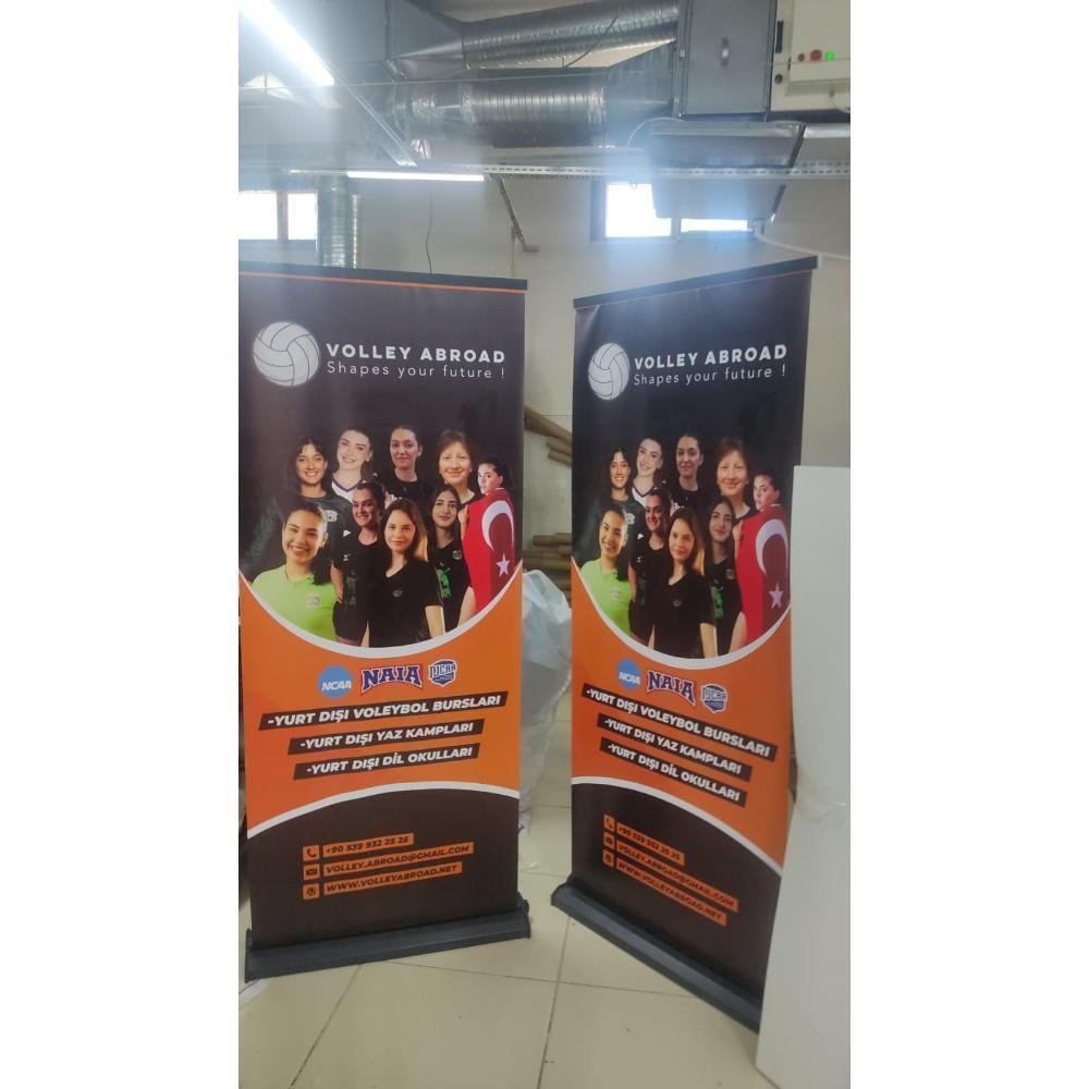 85×200 Cm Lüx Rollup Banner Pro Devrilmez Small Model