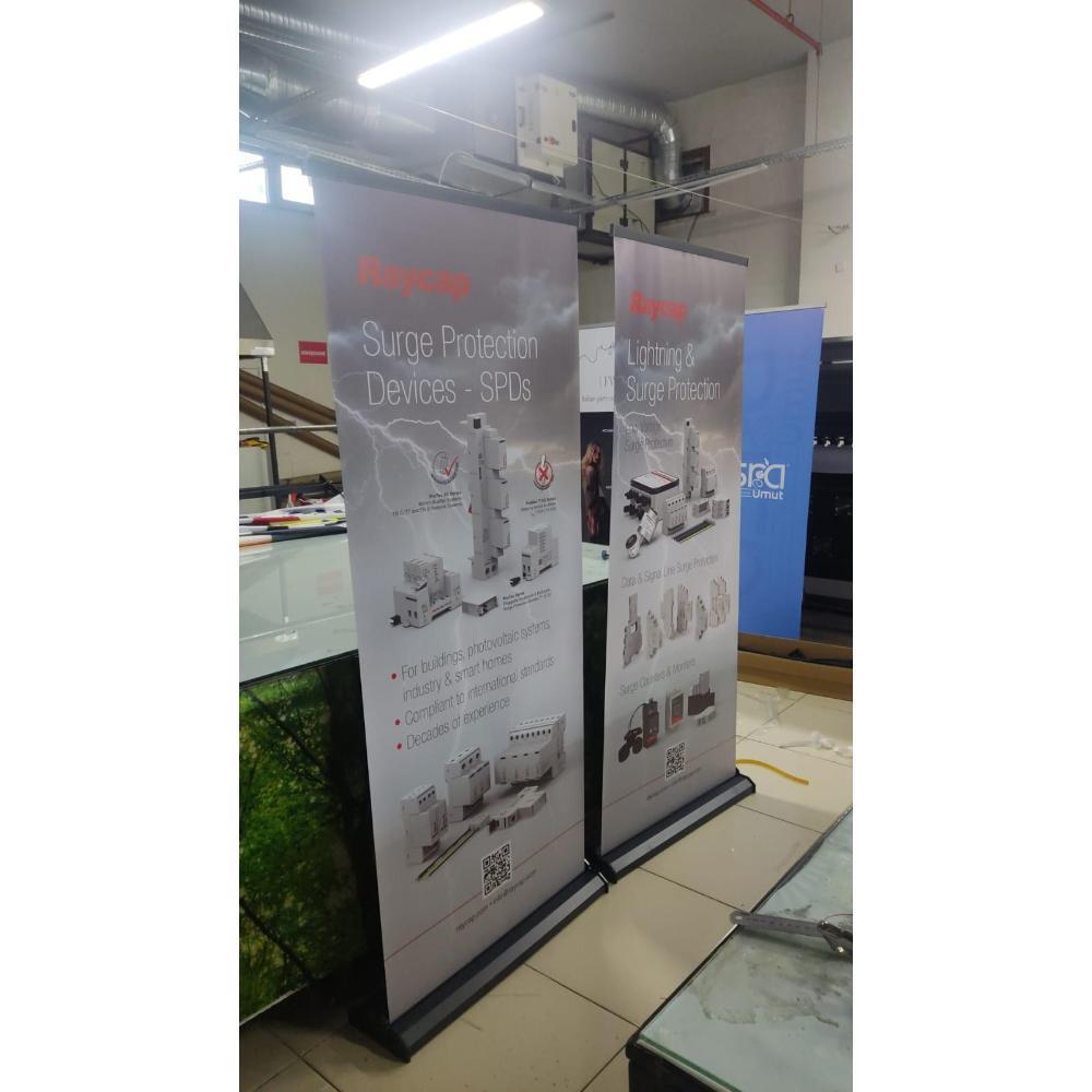 85×200 Cm Lüx Rollup Banner Pro Devrilmez Small Model