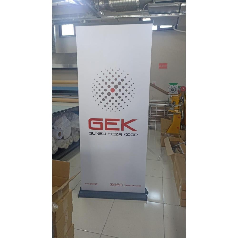 85×200 Cm Lüx Rollup Banner Pro Devrilmez Small Model