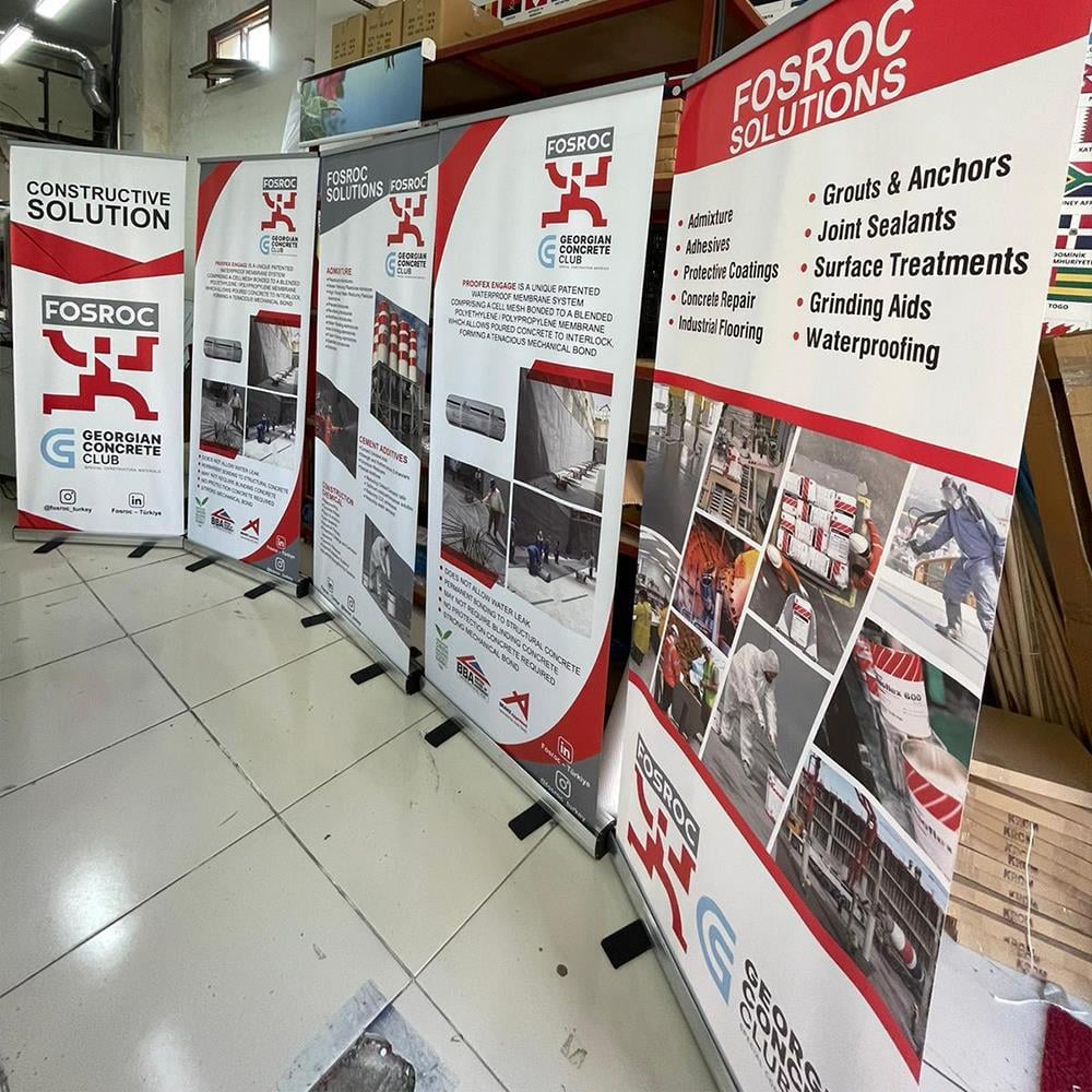 85×200 Cm Rollup Banner Standart Model