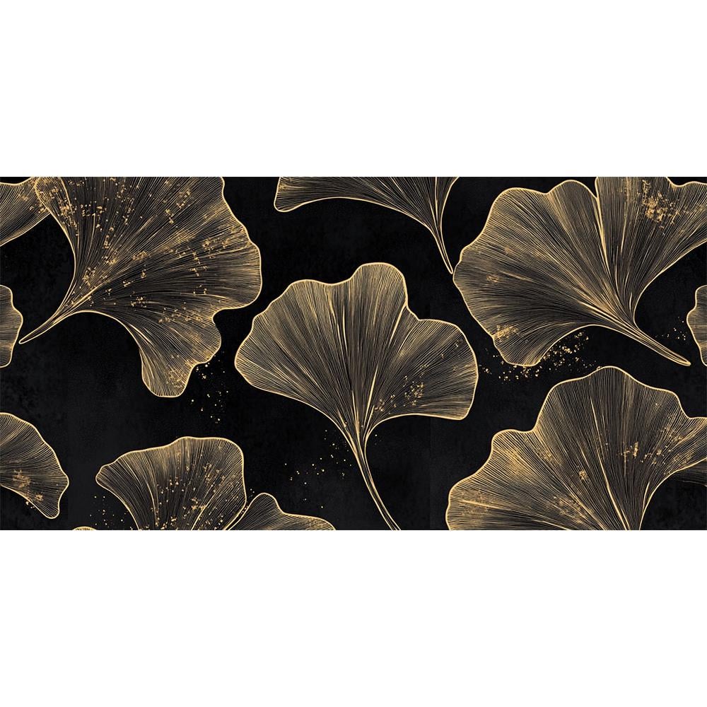 Altın Gingko Yaprakları Duvar Kağıdı