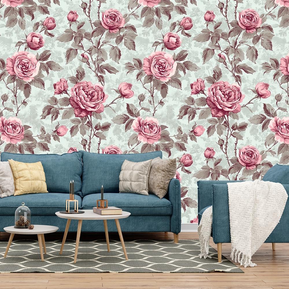 Antik Gül Bahçesi Duvar Kağıdı