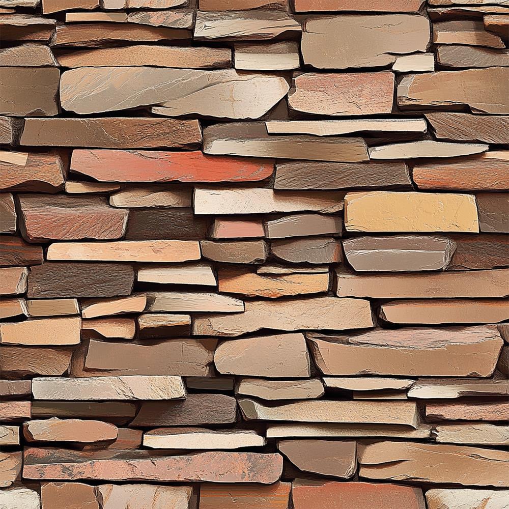 Bej Tonlu Kaya Taş Duvar Kağıdı