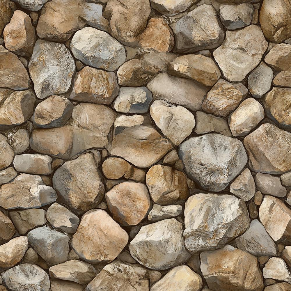 Doğal Nehir Taşı Duvar Kağıdı
