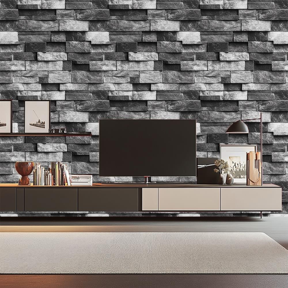 Füme Taş Duvar Kağıdı